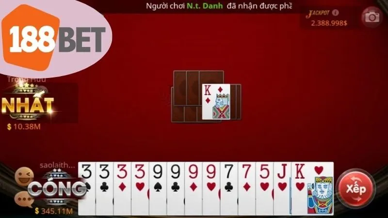 So sánh các trò chơi trong game bài tại 188bet