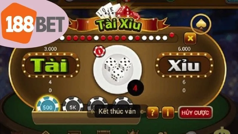 Tài Xỉu 188bet: Chơi trực tiếp, cược liền tay 4 Cách chơi tài xỉu 188bet cho người mới bắt đầu