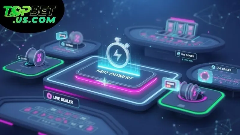 Topbet thanh toán nhanh – Tiện lợi và an toàn tuyệt đối 4 Ưu điểm nổi bật khi trải nghiệm Topbet thanh toán nhanh